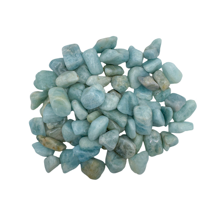 Aquamarine Tumble Stones - Minas Gerais, Brazil