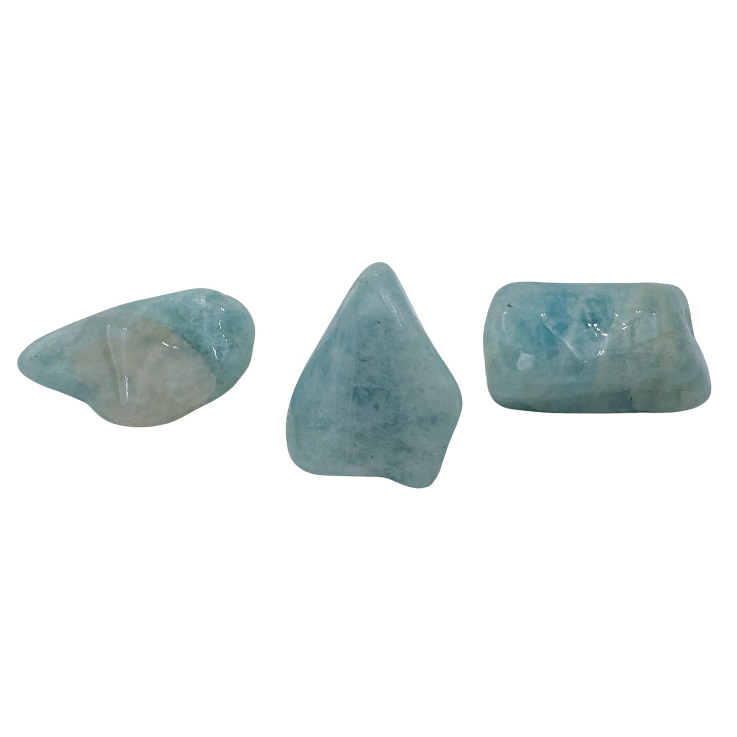 Aquamarine Tumble Stones from Minas Gerais, Brazil, A grade, photo 7 of 8