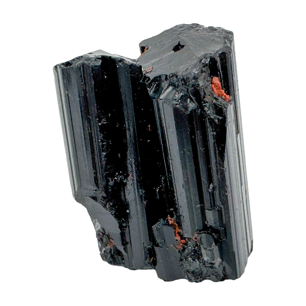 Third view of Black Tourmaline Raw Crystals, AAA grade, 0.50 to 1 inch, from Vakinankaratra, Madagascar