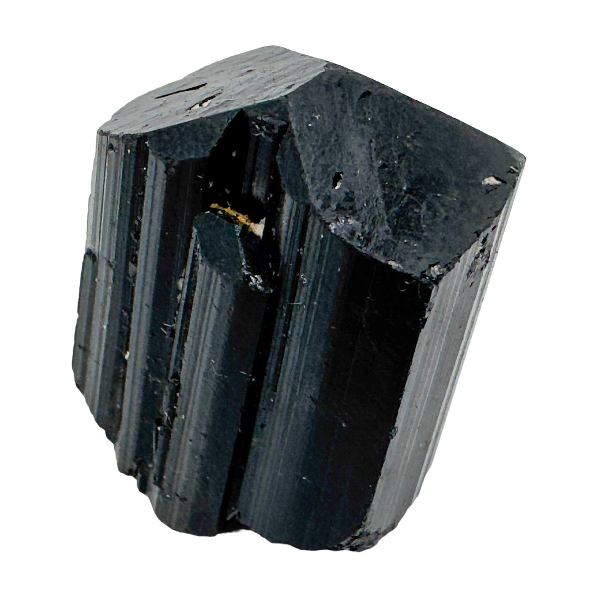 Fourth view of Black Tourmaline Raw Crystals, AAA grade, 0.50 to 1 inch, from Vakinankaratra, Madagascar