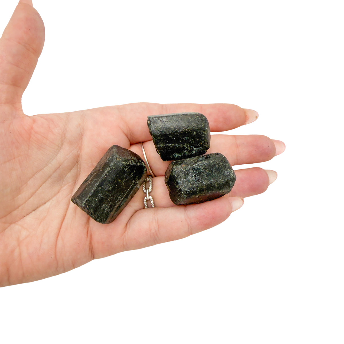 Black Tourmaline Raw Crystals | A Grade | Zimbabwe | 1–1.50 Inch