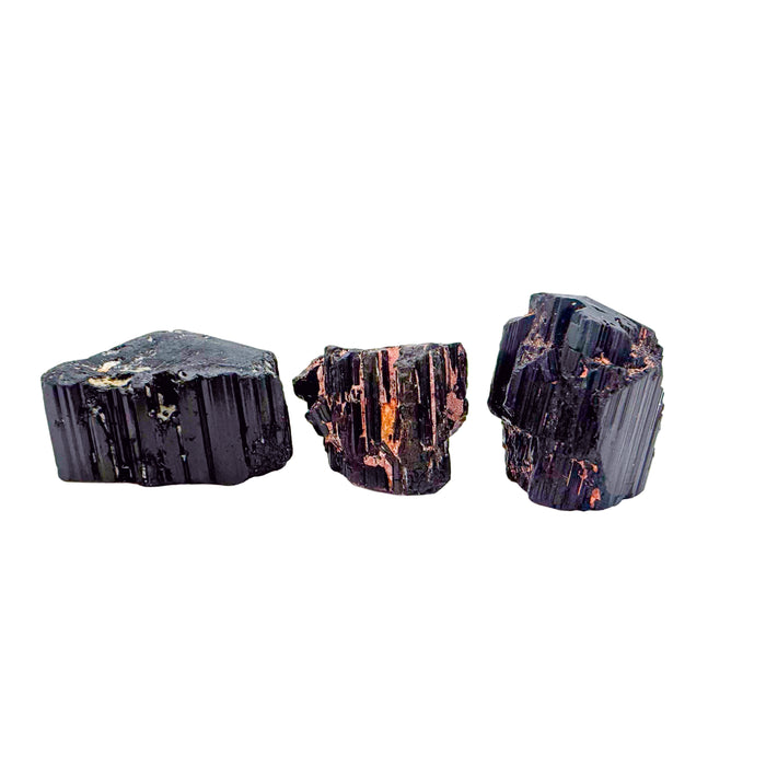 Black Tourmaline Raw Crystals - Vakinankaratra, Madagascar