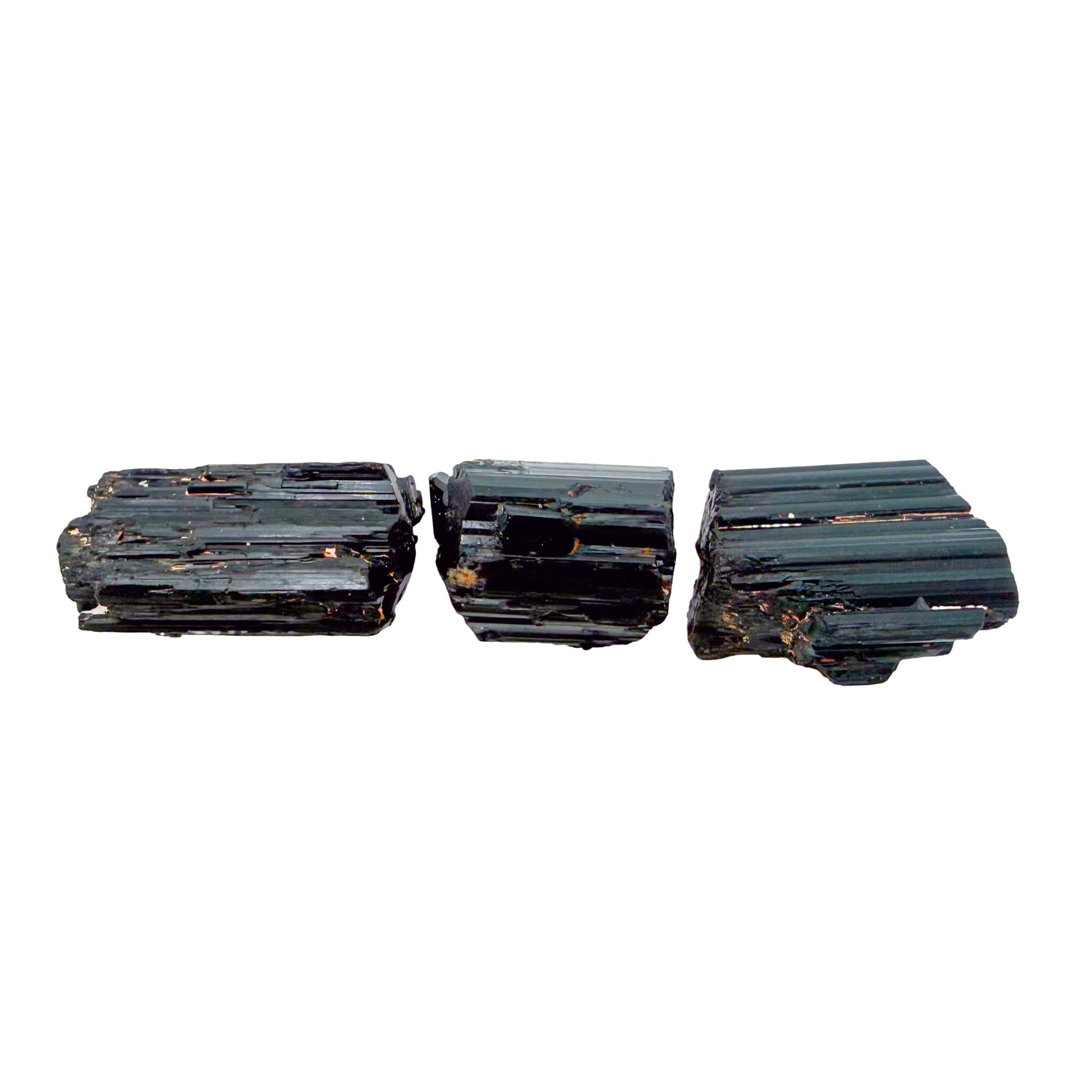 Fourth view of Black Tourmaline Raw Crystals, AAA grade, Vakinankaratra, Madagascar