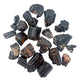 Black Tourmaline Raw Crystals from Vakinankaratra, Madagascar, AAA grade, eighth view