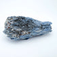 Top-down shot of Blue Kyanite specimen, hand-selected from Minas Gerais, Brazil.