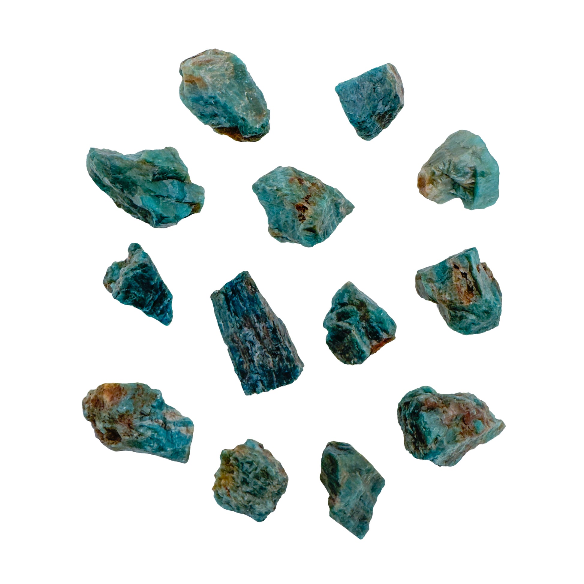 Blue Apatite Raw Stones from Anosy, Madagascar, A grade, photo 3 of 7