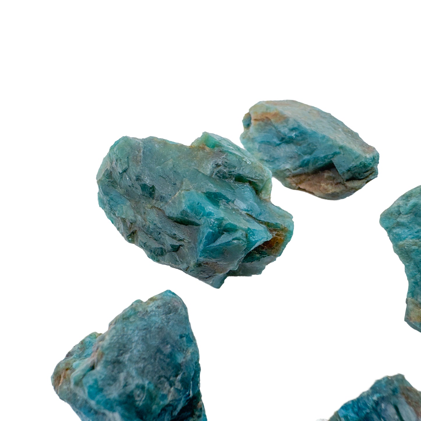 Blue Apatite Raw Stones from Anosy, Madagascar, A grade, photo 6 of 7