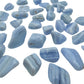 Blue Lace Agate Tumbled Stones from ǁKaras Region, Namibia, A grade, photo 4 of 8
