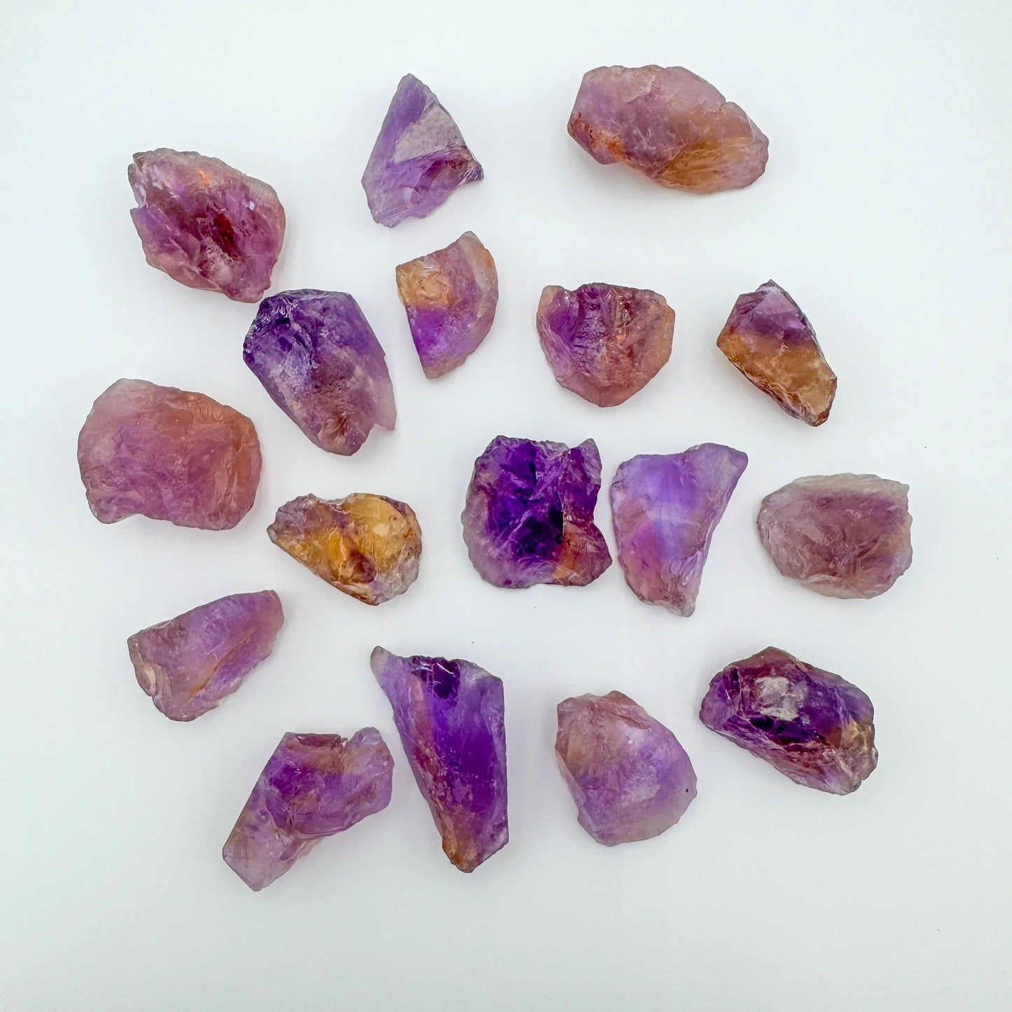 Ethically sourced Grade AA Ametrine raw from Ángel Sandoval Province, Bolivia at Beyond Bohemian