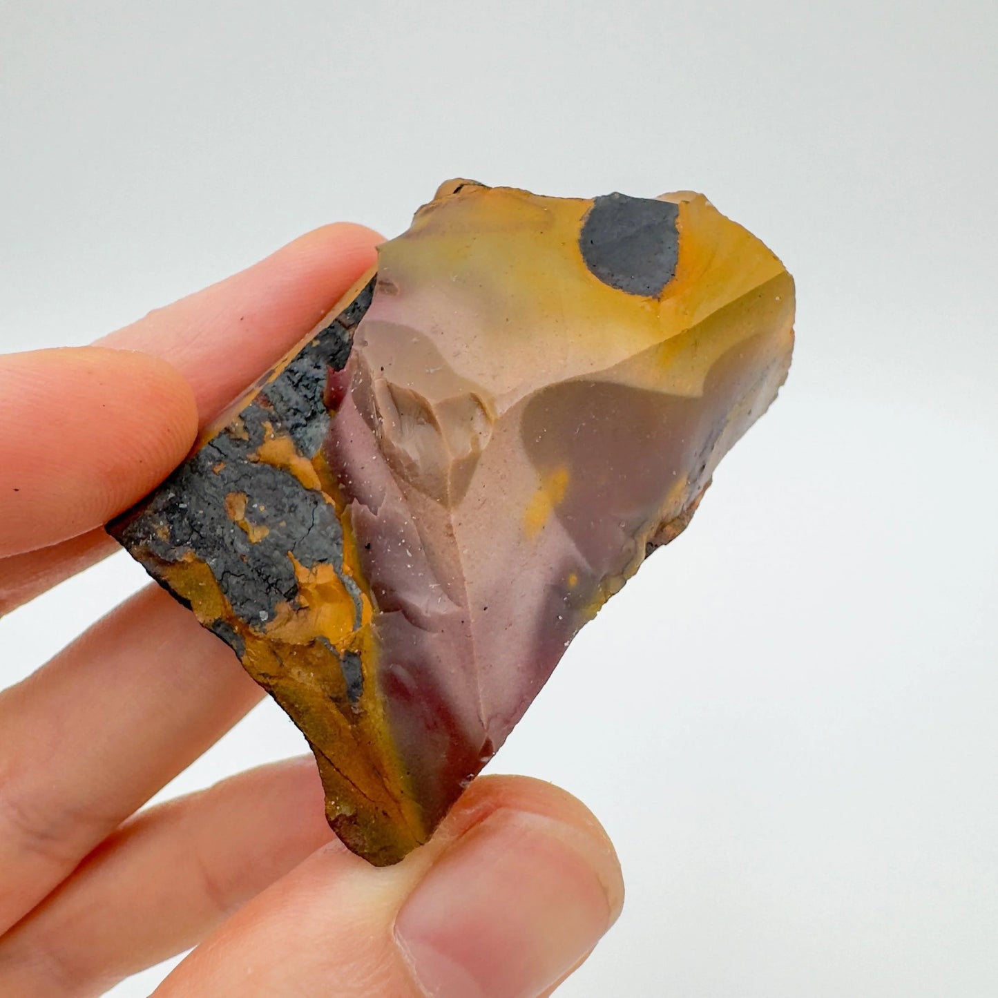 Mookaite raw stones, Grade AA, Australian jasper in red, yellow and cream tones