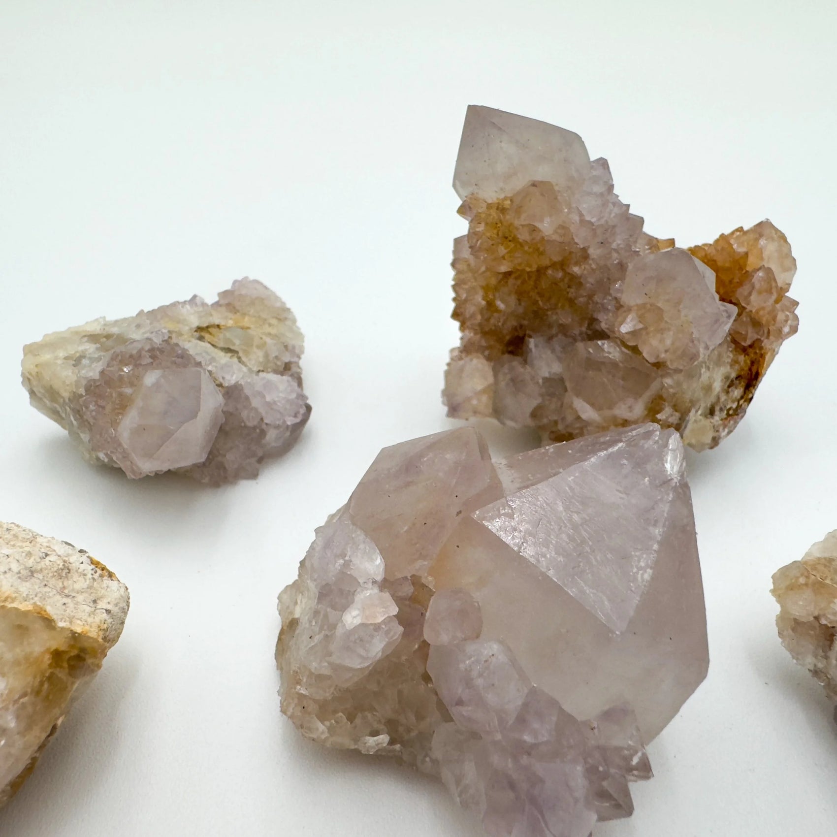 Alternate angle of Grade AA Quartz raw showing overall shape