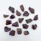 Tight crop of Stichtite raw stone, worked with for Emotional Healing.