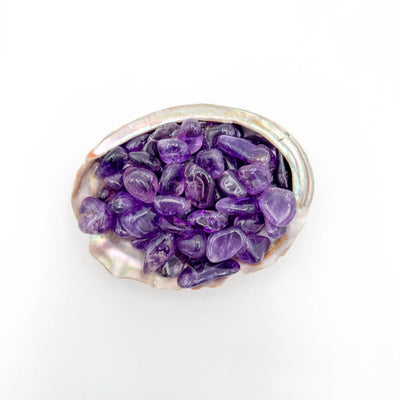 Ethically sourced Grade AAA Amethyst tumbled stone from Rio Grande do Sul, Brazil at Beyond Bohemian