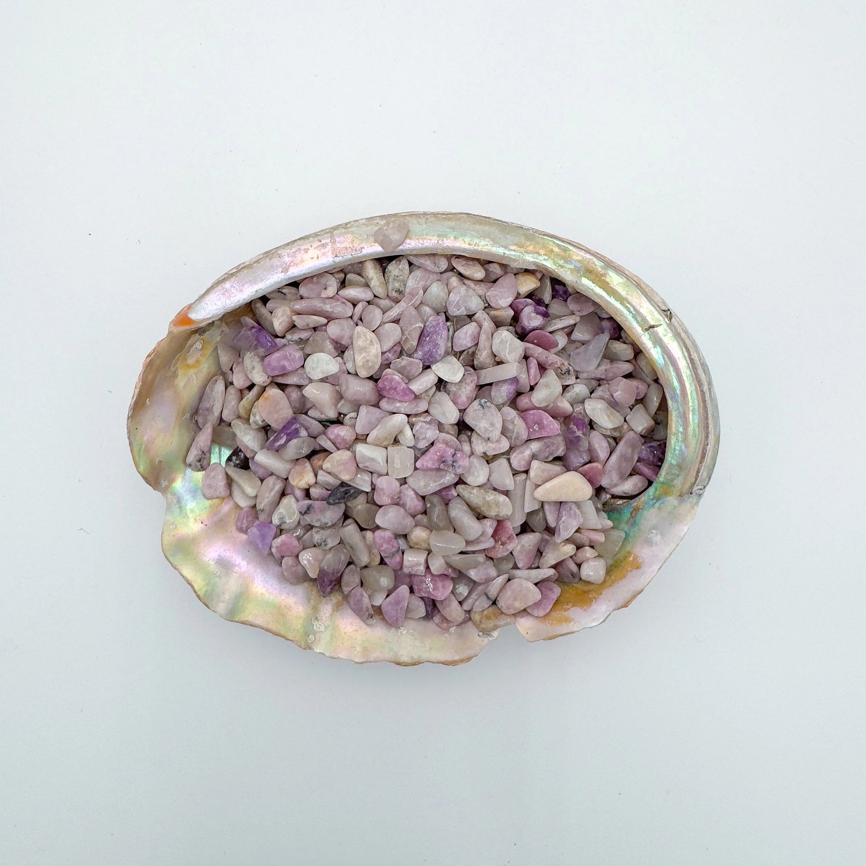 Lepidolite crystal in Purple, Pink tones, ethically sourced from Namibia for Emotional Healing and Stress Relief