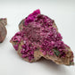 Profile shot of Cobalt Calcite raw stone, often kept for Love and Self Love.