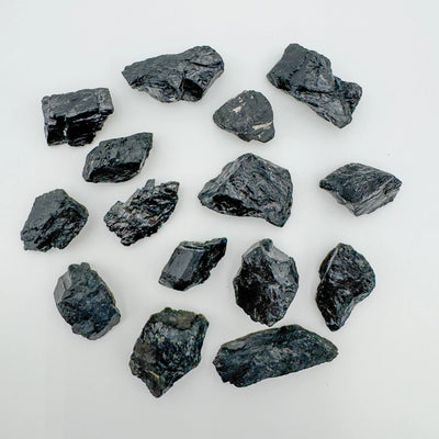 Ethically sourced Grade A Black Tourmaline raw from Minas Gerais, Brazil at Beyond Bohemian