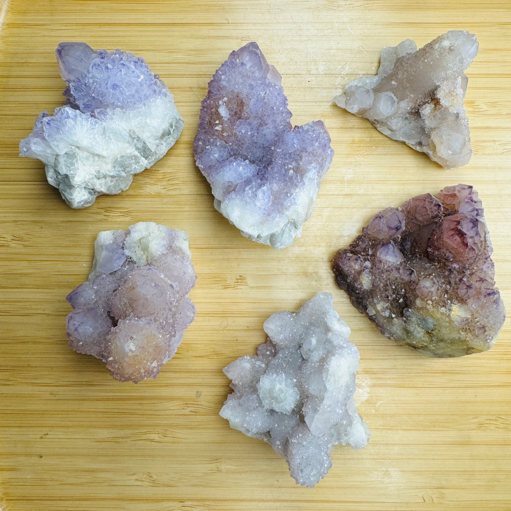 Detail shot of Grade AA Quartz raw under natural light