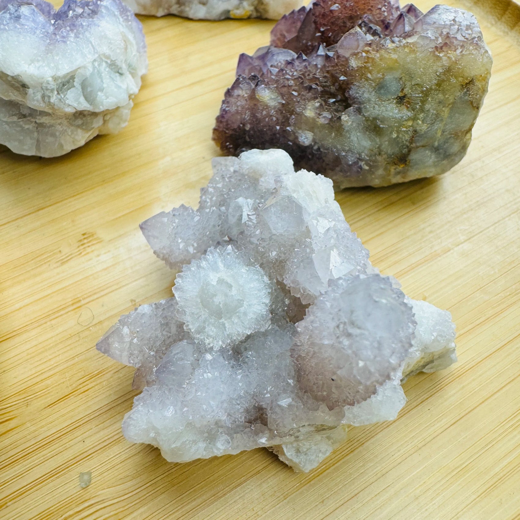 Full profile of Grade AA Quartz raw ready to ship from Beyond Bohemian