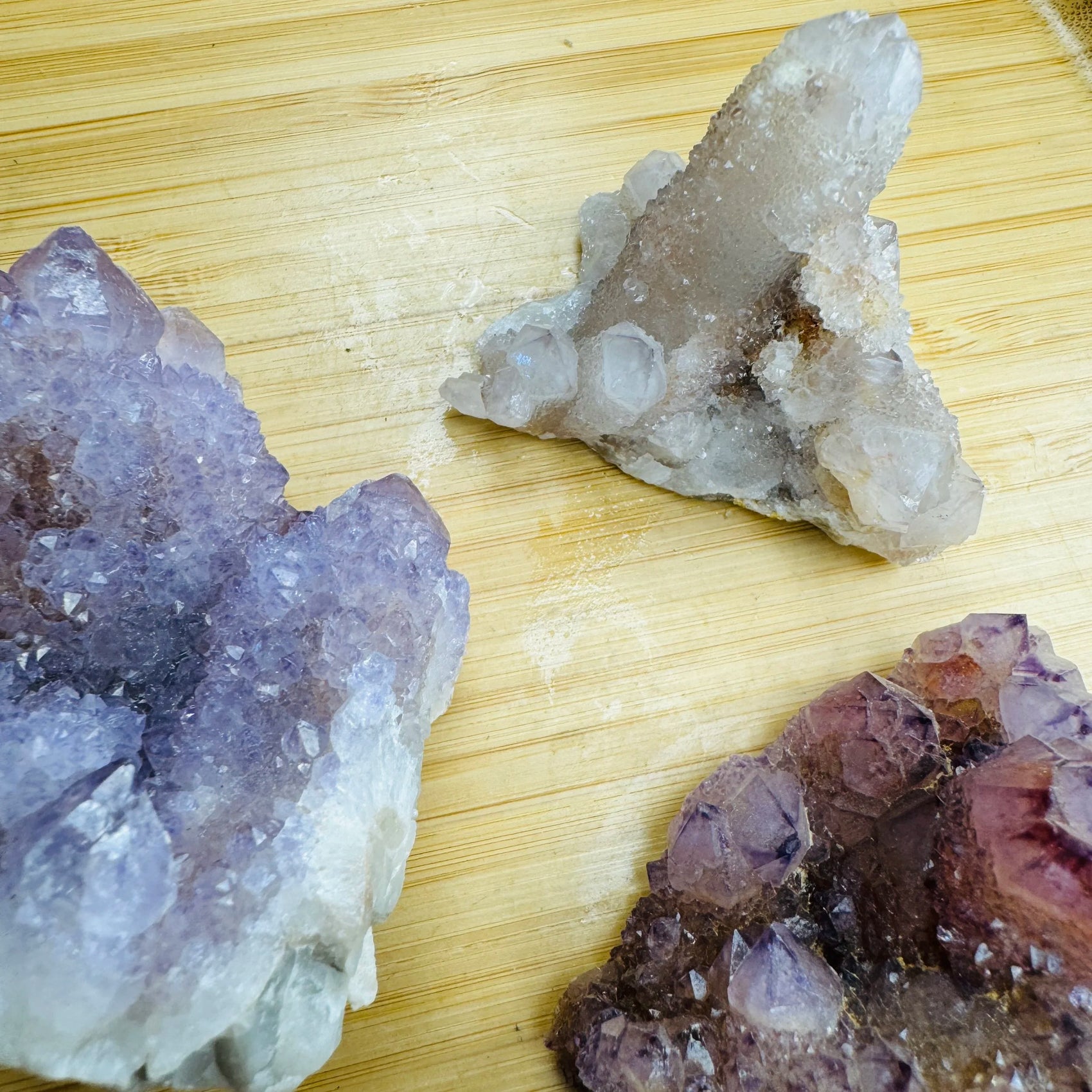 Full profile of Grade AA Quartz raw ready to ship from Beyond Bohemian