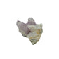 AA-grade cactus spirit quartz specimen from Mpumalanga South Africa, angled three-quarter view showing depth of the crystal coating, 2.61 in L x 1.99 in W x 1.75 in H, 0.28 pounds, specimen 11.