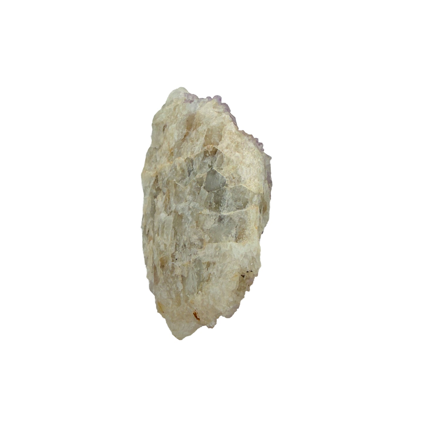 AA-grade cactus spirit quartz specimen from Mpumalanga South Africa, top-down view into the cluster terminations, 2.81 in L x 1.57 in W x 1.25 in H, 0.17 pounds, specimen 12.