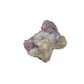 AA-grade cactus spirit quartz specimen from Mpumalanga South Africa, left profile, individual spirit quartz points catching the light, 2.56 in L x 1.30 in W x 1.57 in H, 0.20 pounds, specimen 14.