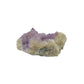 AA-grade cactus spirit quartz specimen from Mpumalanga South Africa, right profile, lavender and clear terminations across the body, 2.89 in L x 1.86 in W x 1.27 in H, 0.23 pounds, specimen 16.