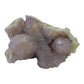 AA-grade cactus spirit quartz specimen from Mpumalanga South Africa, left profile, individual spirit quartz points catching the light, 2.50 in L x 1.31 in W x 2.12 in H, 0.29 pounds, specimen 19.