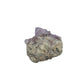 AA-grade cactus spirit quartz specimen from Mpumalanga South Africa, right profile, lavender and clear terminations across the body, 2.03 in L x 1.77 in W x 1.37 in H, 0.18 pounds, specimen 20.