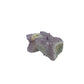 AA-grade cactus spirit quartz specimen from Mpumalanga South Africa, right profile, lavender and clear terminations across the body, 1.96 in L x 1.41 in W x 0.94 in H, 0.14 pounds, specimen 24.
