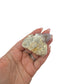 AA-grade cactus spirit quartz specimen from Mpumalanga South Africa, held in an open hand, showing true scale, 1.83 in L x 1.22 in W x 1.85 in H, 0.19 pounds, specimen 3.