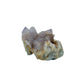 AA-grade cactus spirit quartz specimen from Mpumalanga South Africa, front view, druzy secondary points covering the host crystal, 1.99 in L x 1.46 in W x 1.48 in H, 0.18 pounds, specimen 6.