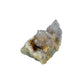 AA-grade cactus spirit quartz specimen from Mpumalanga South Africa, left profile, individual spirit quartz points catching the light, 1.99 in L x 1.46 in W x 1.48 in H, 0.18 pounds, specimen 6.