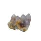 AA-grade cactus spirit quartz specimen from Mpumalanga South Africa, right profile, lavender and clear terminations across the body, 1.99 in L x 1.46 in W x 1.48 in H, 0.18 pounds, specimen 6.