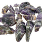 Chevron Amethyst Raw Crystals from Copperbelt Province, Zambia, AA grade, photo 8 of 8