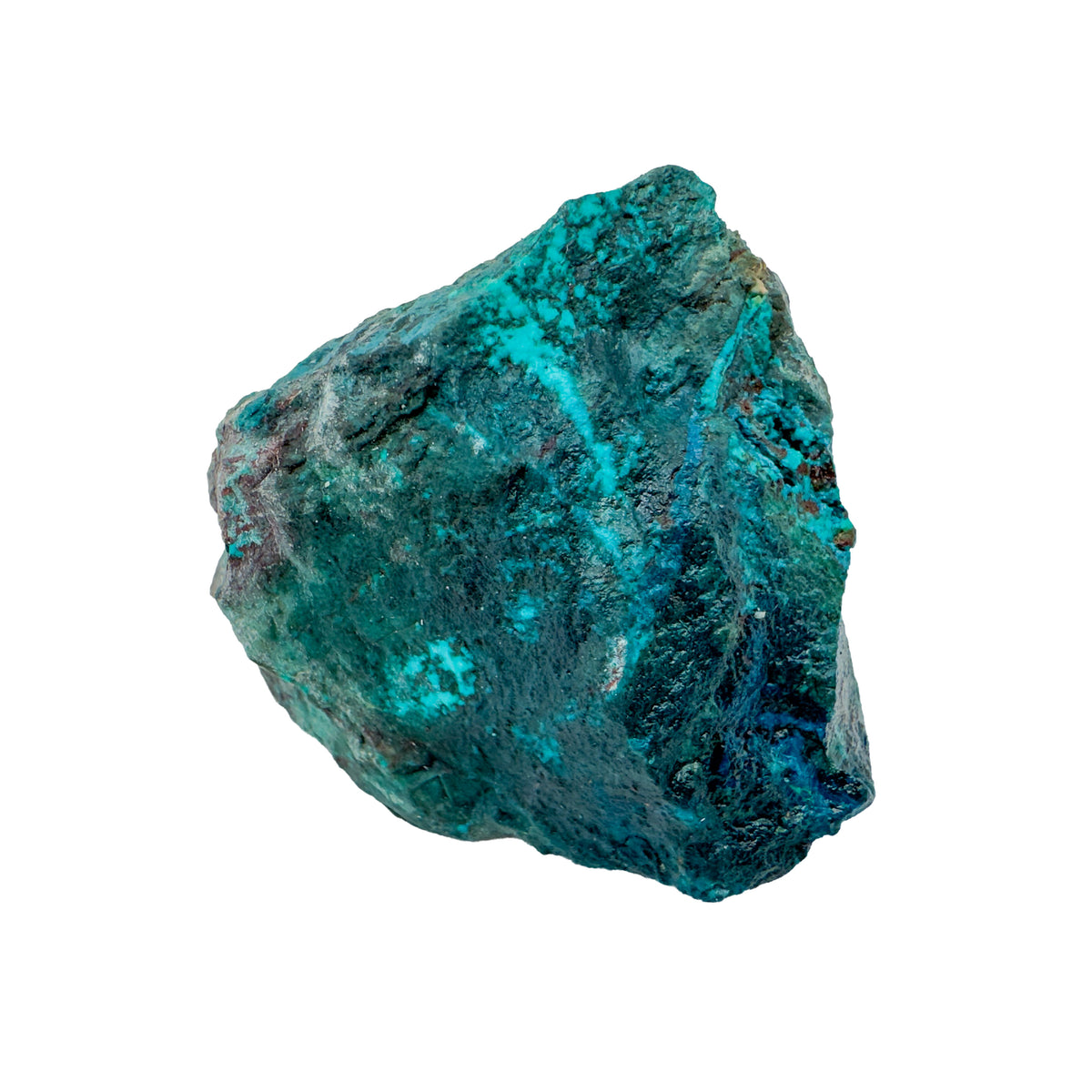 Third view of Chrysocolla and Shattuckite Raw Stones, A grade, 2 to 3 inch, from Kunene, Namibia