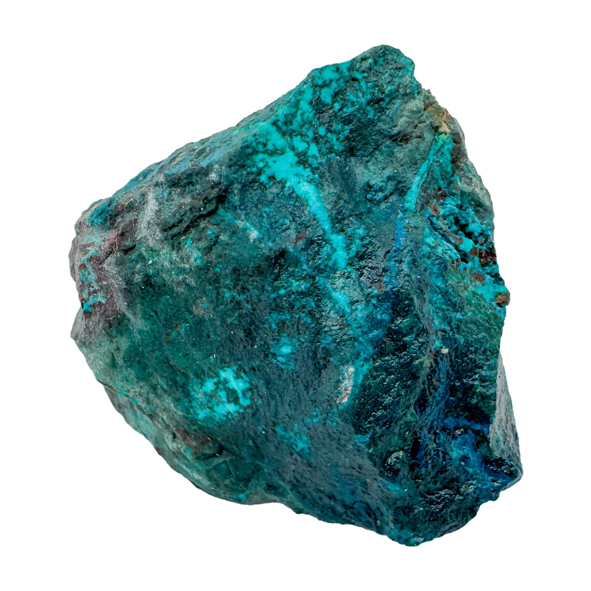 Third view of Chrysocolla and Shattuckite Raw Stones, A grade, 2 to 3 inch, from Kunene, Namibia