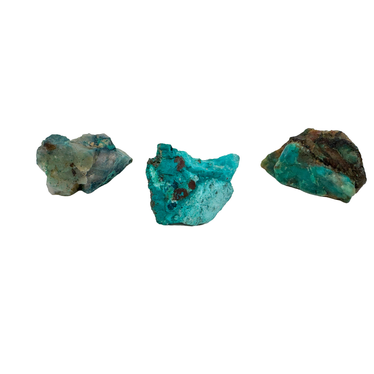 Chrysocolla & Shattuckite Raw Stones | A Grade | Namibia | 1.50–2.50 Inch