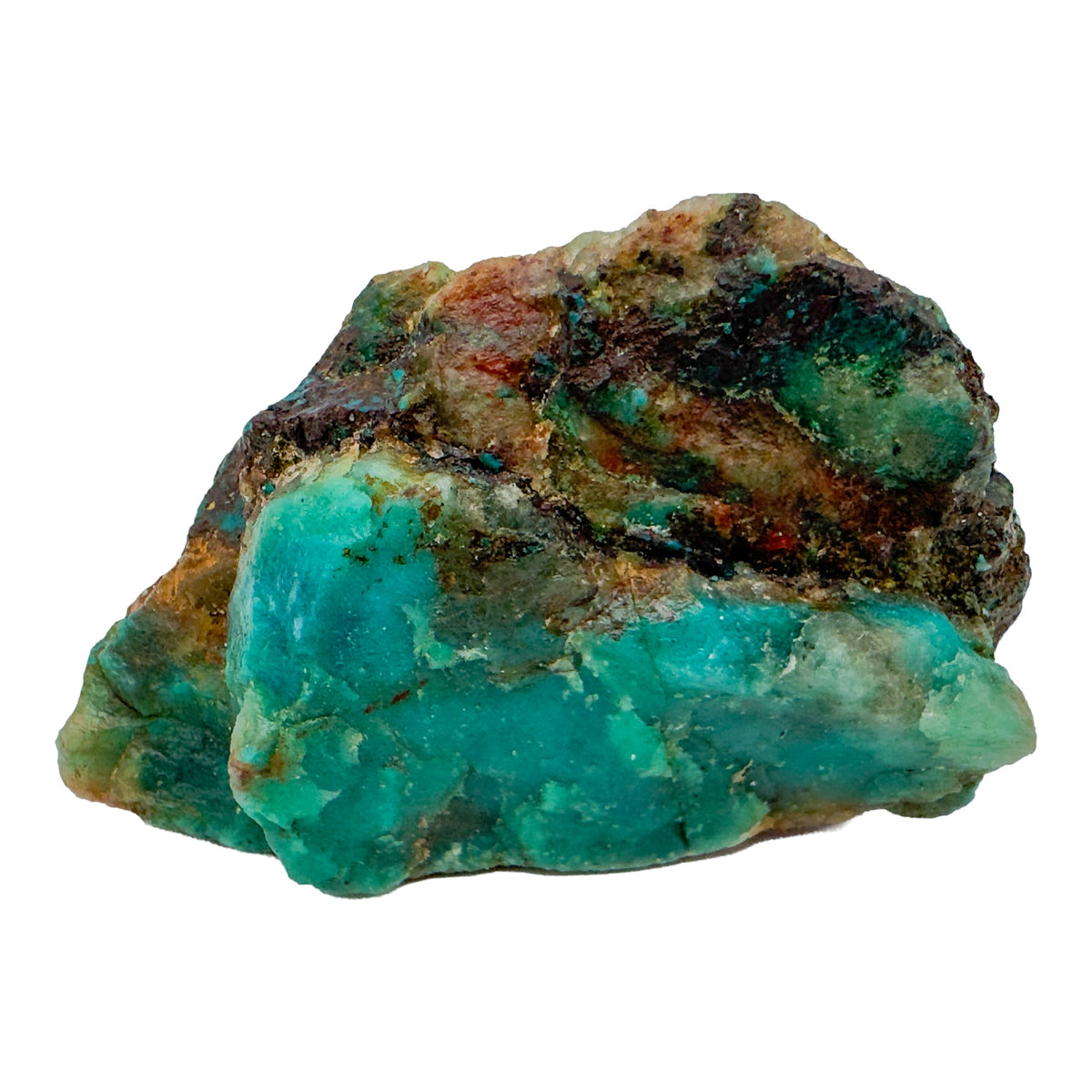 Third view of Chrysocolla and Shattuckite Raw Stones, A grade, 1.50 to 2.50 inch, from Kunene, Namibia
