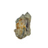 Natural citrine cluster no. 2 photographed at the primary crystal face, 1.92 by 1.56 by 3.01 inches, untreated Congo material.