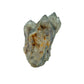 Congo natural citrine cluster no. 2 at the reverse side, 1.56 inches wide, hand-finished with jojoba oil.