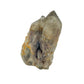 A-grade natural citrine cluster no. 2 from Haut-Lomami, DR Congo, top-down view, honey-toned quartz terminations, 1.92 inches long.