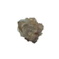 Left profile of natural citrine no. 3, 2.42 inches across, terminations catching light along the top edge.