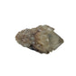 Right profile of natural citrine no. 9, 3.63 inches across, terminations catching light along the top edge.
