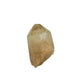 A-grade natural citrine cluster no. 10 from Haut-Lomami, DR Congo, reverse side, honey-toned quartz terminations, 1.45 inches long.
