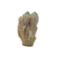 Natural citrine cluster no. 19 photographed at the reverse side, 3.00 by 1.71 by 1.73 inches, untreated Congo material.