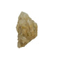 Untreated citrine specimen no. 20 seen from the top-down view, 0.39 lb of naturally yellow quartz from the DR Congo.
