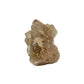 The right profile of citrine cluster no. 21, 1.87 inches tall, soft golden colour with smoky grey zoning.