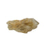 The primary crystal face of citrine cluster no. 24, 1.81 inches tall, soft golden colour with smoky grey zoning.