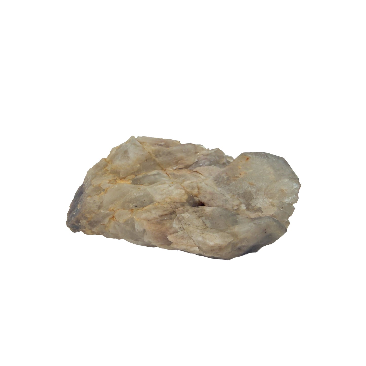 Congo natural citrine cluster no. 31 at the right profile, 1.98 inches wide, hand-finished with jojoba oil.